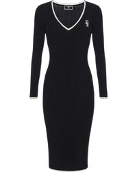 Elisabetta Franchi - Dresses Neroburro - Lyst
