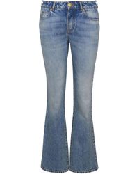 Balmain - Trousers Denim - Lyst