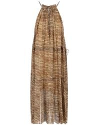 Isabel Marant - "Alita" Maxi Draped Dress – - Lyst