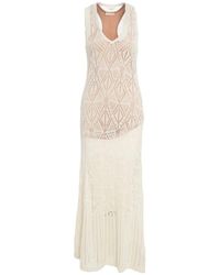 Liu Jo - Lace Crochet Maxi Dress - Lyst