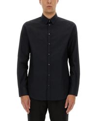 Dolce & Gabbana - Slim Fit Cotton Shirt With Classic Collar - Lyst