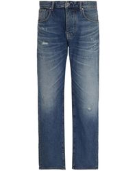 ARMANI EXCHANGE - Trousers Denim Medio - Lyst