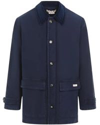 Marni - Light- Cotton Coat - Lyst