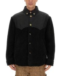 Versace - Silhouette Baroque Jacket - Lyst