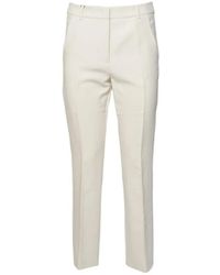 Max Mara - Tailored Straight-Leg Trousers With Clean Design - Lyst