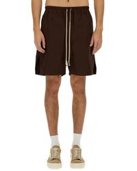 Rick Owens - Cotton Bermuda Shorts - Lyst