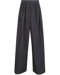 Dries Van Noten - Wide Trousers With Front Pleats - Lyst