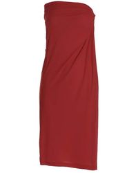 Atlein - Long Stretch Jersey Skirt - Lyst