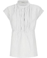 Peserico - Cotton Blouse - Lyst