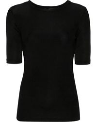 Fabiana Filippi - Jersey T-Shirt With Cut-Out Detail - Lyst
