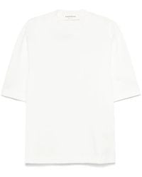 Carven - Wide-Sleeved Cotton Sweater With Subtle Branding - Lyst