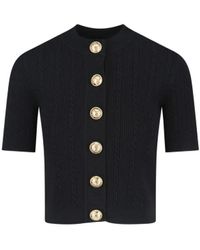 Balmain - Knit Cardigan – - Lyst