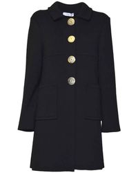 Charlott - Tailored Coat With Structured Collar And Dist - Lyst