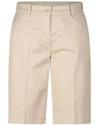 RAFFAELLO ROSSI - Bermuda Shorts Marilyn Aus Baumwolle - Lyst
