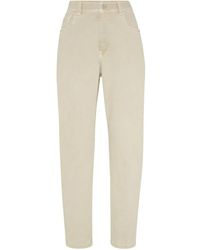 Brunello Cucinelli - Relaxed-Fit Trousers - Lyst