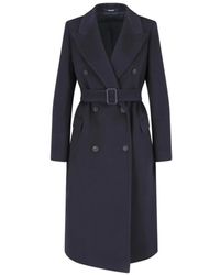 Tagliatore - Double-Breasted Cashmere Coat - Lyst