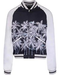 Palm Angels - Casual Printed Bomber - Lyst