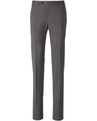 Canali - Striped Wool Trousers - Lyst