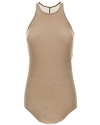 Rick Owens - 'Basic Rib' Tank Top - Lyst