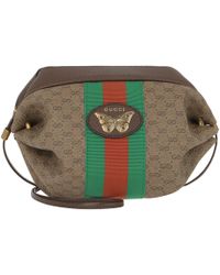 mini gg bag with web and butterfly