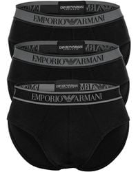 Emporio Armani - Core Logoband 3Er Pack - Lyst
