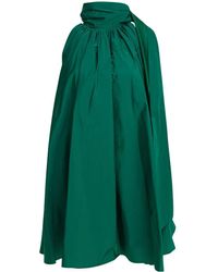 Max Mara - Silk-Blend Midi Dress - Lyst
