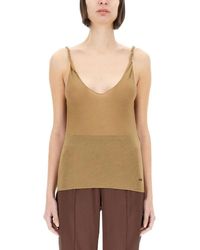Tom Ford - Deep V-Neckline Tank Top - Lyst