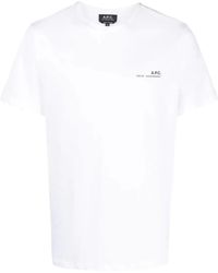 A.P.C. - T-Shirts And Polos - Lyst