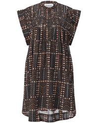 Isabel Marant - Midikleid Mit Muster - Lyst