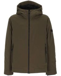 Peuterey - Jacket With Adjustable Hood - Lyst
