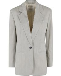 Tela - Single-Breasted Blazer With Tailored Silhouette - Lyst