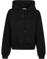 Alexander Wang - Puff Paint Logo Essential Terry Sweatshirt - Lyst