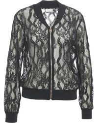 Liu Jo - Bomber Jacket With Lace - Lyst