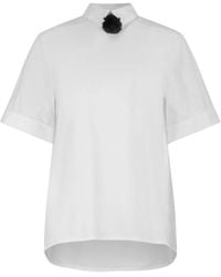 Helene Galwas - Bluse Aus Baumwolle Fayre - Lyst