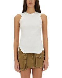 The Attico - Tank Top "Reese" - Lyst