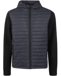 Belstaff - Quilted Front And Knitted Back Jacket - Lyst