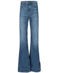 Chloé - Straight-Leg Denim Jeans With Timeless Five-Pocket - Lyst