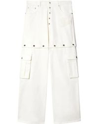 Off-White c/o Virgil Abloh - Baggy-Fit Jeans With Logo - Lyst