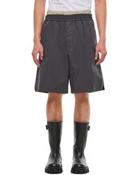 Bottega Veneta - Cotton Shorts - Lyst