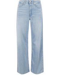 Rag & Bone - Logan Featherweight Logan Mid Rise - Lyst