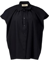 Max Mara - Weekend Vallo Blouses Zwart 2515111032600 - Lyst