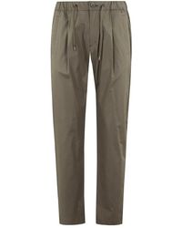 Herno - Straight Leg Pants With Elasticized Waistband - Lyst