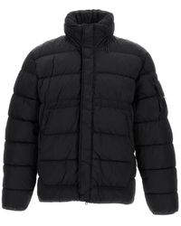C.P. Company - Oversized Zip-Front Rain Jacket With Quilted Textu - Lyst