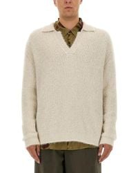 Uma Wang - Ribbed Knit Sweater - Lyst