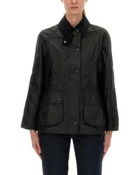 Barbour - Waxed Jacket "Beandell" - Lyst