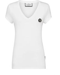 Philipp Plein - V-Neck T-Shirt - Lyst