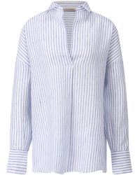 Bloomings - Oversized Leinenbluse Nizza Mit Streifen - Lyst