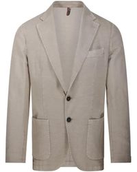 Santaniello - Classic Tailored Jacket With Notched Lapel - Lyst