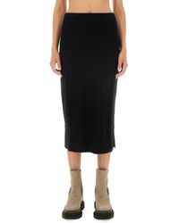 Brunello Cucinelli - Midi Skirt - Lyst