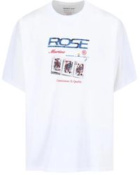 Martine Rose - Oversized T-Shirt "Playing Cards" – - Lyst